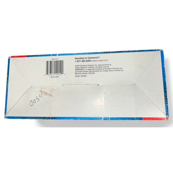 Sunbeam MightyBulb 60 Watt Clear A19 Light Bulbs 10 Pack Box New Old Stock - Picture 3 of 3